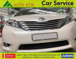 THAY MÁ PHANH Ô TÔ TOYOTA SIENNA AUTO HTM SERVICE 24