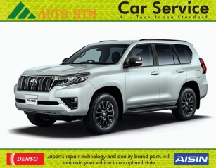 TOYOTA LAND CRUISER PRADO HẦM HỐ VỚI BLACK EDITION