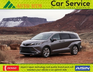 TOYOTA SIENNA 2021 LẤY CẢM HỨNG TỪ TÀU SHINKANSEN