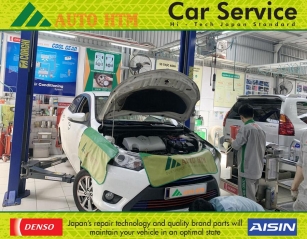 BẢO DƯỠNG ĐỊNH KỲ XE TOYOTA VIOS AUTO HTM SERVICE 1