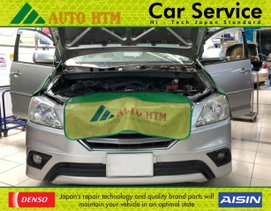 BẢO TRÌ ĐIỀU HÒA Ô TÔ TOYOTA INNOVA DENSO SERVICE 26