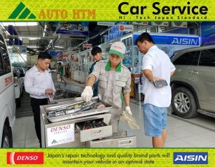 SỬA CHỮA ĐIỀU HÒA Ô TÔ TOYOTA HIACE DENSO SERVICE 11
