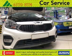 SỬA CHỮA ĐIỀU HÒA XE Ô TÔ KIA RONDO DENSO SERVICE 17
