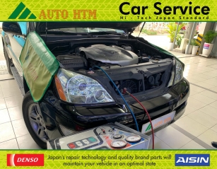 SỬA CHỮA ĐIỀU HÒA XE Ô TÔ LEXUS GX470 DENSO SERVICE 2