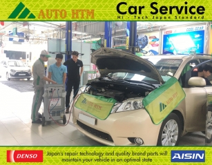 SỬA CHỮA ĐIỀU HÒA XE TOYOTA SIENNA DENSO SERVICE 13