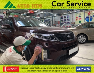 SỬA CHỮA SƠN XE Ô TÔ KIA SORENTO AUTO HTM SERVICE 21