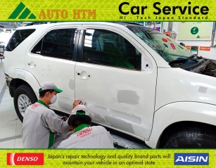 SỬA ĐỒNG SƠN XE TOYOTA FORTUNER AUTO HTM SERVICE 9