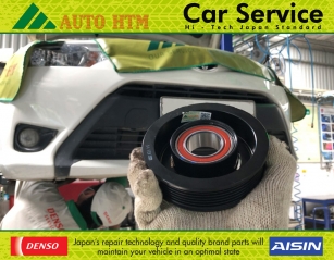 THAY BỘ LY HỢP TỪ XE Ô TÔ TOYOTA VIOS DENSO SERVICE 21