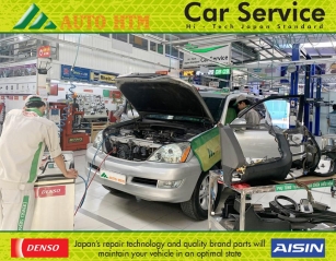 THAY GIÀN LẠNH XE Ô TÔ LEXUS GX470 DENSO SERVICE 14