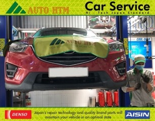 THAY MÁ PHANH XE Ô TÔ MAZDA CX-5 AUTO HTM SERVICE 20