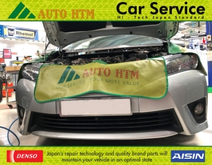 THAY MÁY NÉN DENSO TOYOTA COROLLA DENSO SERVICE 20