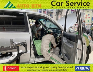 THAY MÁY NÉN ĐIỀU HÒA XE LEXUS GX470 DENSO SERVICE 3