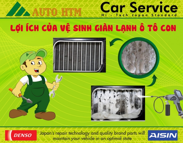 CÁC HỆ QUẢ GIÀN LẠNH Ô TÔ CON KHÔNG BẢO TRÌ ĐỊNH KỲ