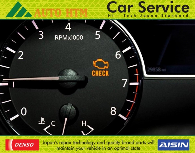 ĐÈN BÁO CHECK ENGINE BẬT SÁNG CẢNH BÁO ĐIỀU GÌ ?
