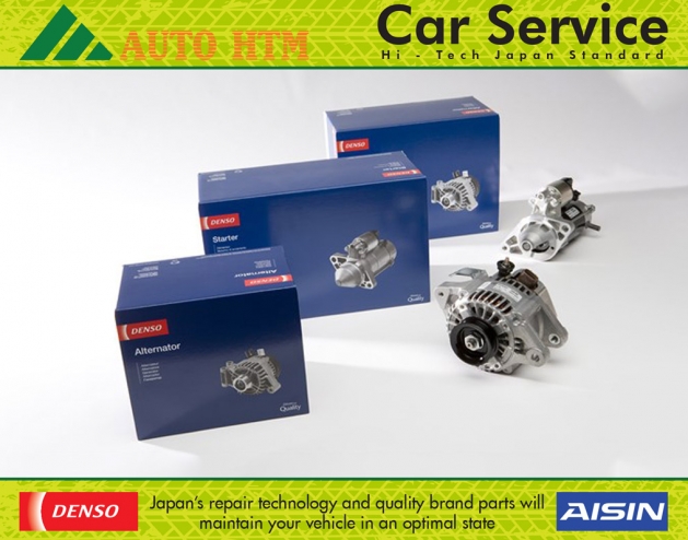 DENSO TINH GỌN MÁY KHỞI ĐỘNG ĐIỆN VÀ MÁY PHÁT ĐIỆN