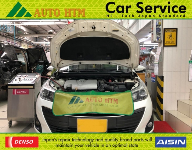 SỬA CHỮA  Ô TÔ TOYOTA VIOS MẤT LẠNH DENSO SERVICE 26