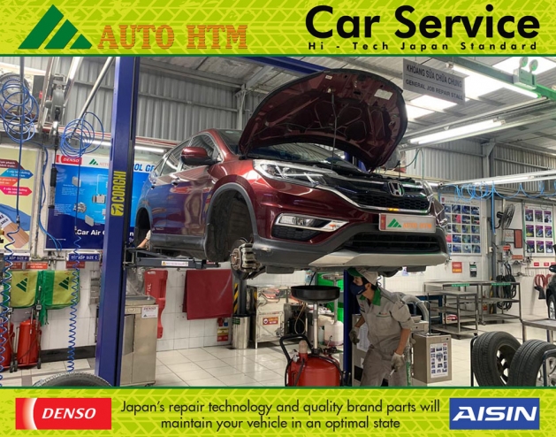 BẢO DƯỠNG ĐỊNH KỲ Ô TÔ HONDA CR-V AUTO HTM SERVICE 7