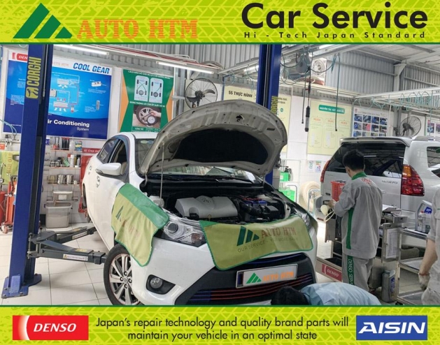 BẢO DƯỠNG ĐỊNH KỲ XE TOYOTA VIOS AUTO HTM SERVICE 1