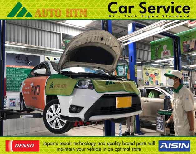 BẢO DƯỠNG ĐỊNH KỲ XE TOYOTA VIOS AUTO HTM SERVICE 30
