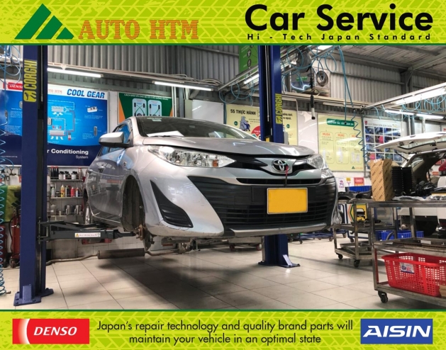 BẢO DƯỠNG ĐỊNH KỲ XE TOYOTA VIOS AUTO HTM SERVICE 44