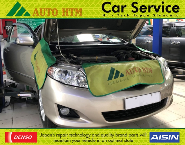BẢO DƯỠNG Ô TÔ TOYOTA COROLLA AUTO HTM SERVICE 17