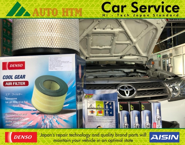 BẢO DƯỠNG Ô TÔ TOYOTA FORTUNER AUTO HTM SERVICE 35