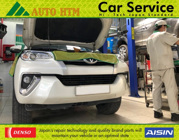 BẢO DƯỠNG Ô TÔ TOYOTA FORTUNER AUTO HTM SERVICE 40