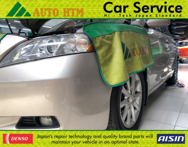 BẢO TRÌ ĐIỀU HÒA Ô TÔ TOYOTA  CAMRY DENSO SERVICE 50