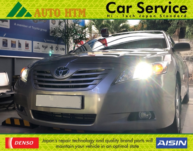 CHẨN ĐOÁN ĐIỆN ĐÈN TOYOTA CAMRY AUTO HTM SERVICE 1