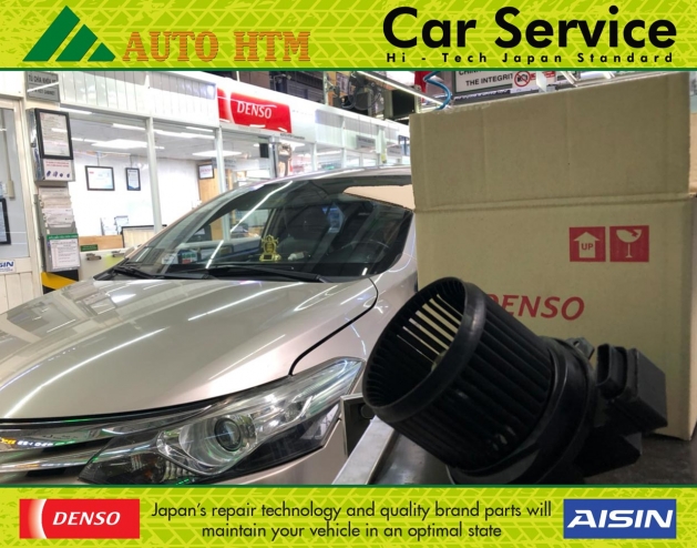 QUẠT CẤP GIÓ GIÀN LẠNH TOYOTA VIOS DENSO SERVICE 24