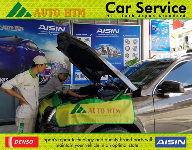 SỬA CHỮA ĐIỀU HÒA Ô TÔ CON MERCEDES DENSO SERVICE 7