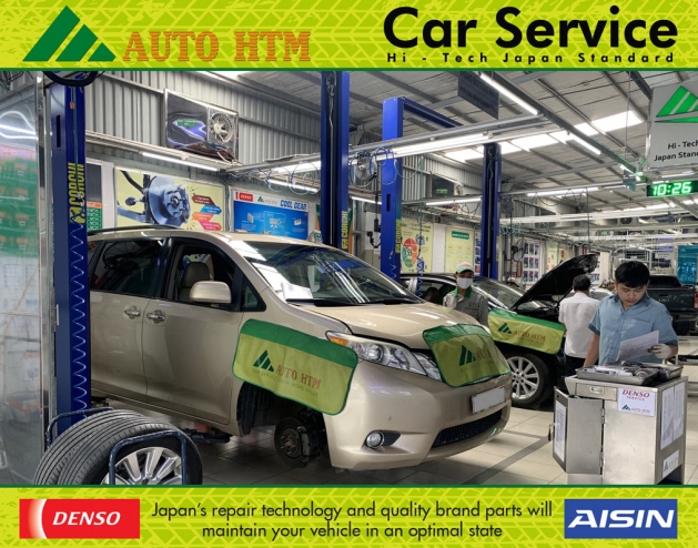 SỬA CHỮA ĐỘNG CƠ TOYOTA SIENNA AUTO HTM SERVICE 7