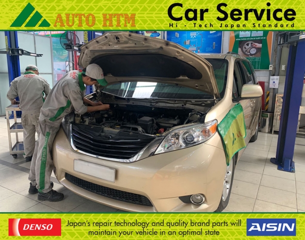 SỬA CHỮA HỘP SỐ XE TOYOTA SIENNA AUTO HTM SERVICE 13