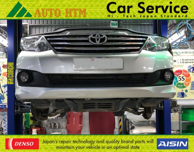 SỬA CHỮA PHANH TOYOTA FORTUNER AUTO HTM SERVICE 16