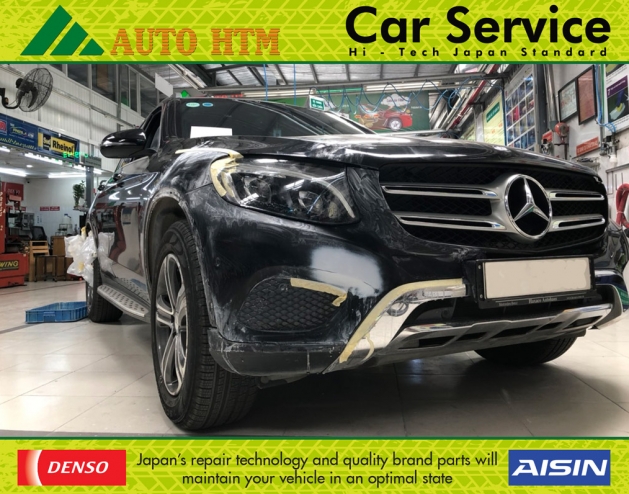 SỬA CHỮA SƠN Ô TÔ CON MERCEDES AUTO HTM SERVICE 27