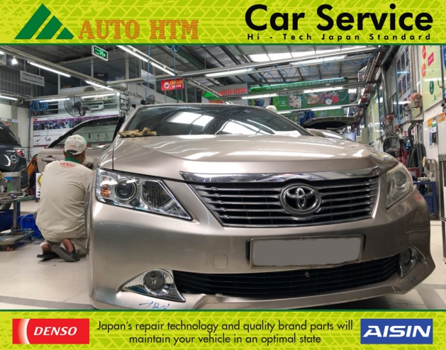SỬA CHỮA SƠN Ô TÔ TOYOTA CAMRY AUTO HTM SERVICE 22