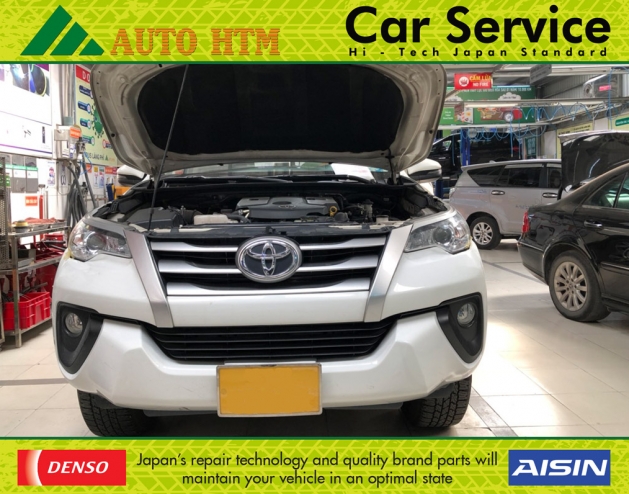 SỬA ĐỒNG SƠN XE TOYOTA FORTUNER AUTO HTM SERVICE 28