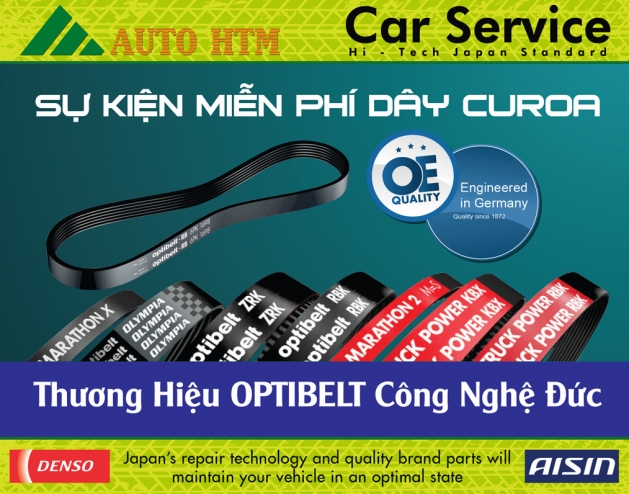 SỰ KIỆN MIỄN PHÍ PHỤ TÙNG DÂY CUROA ĐỘNG CƠ CỦA ĐỨC