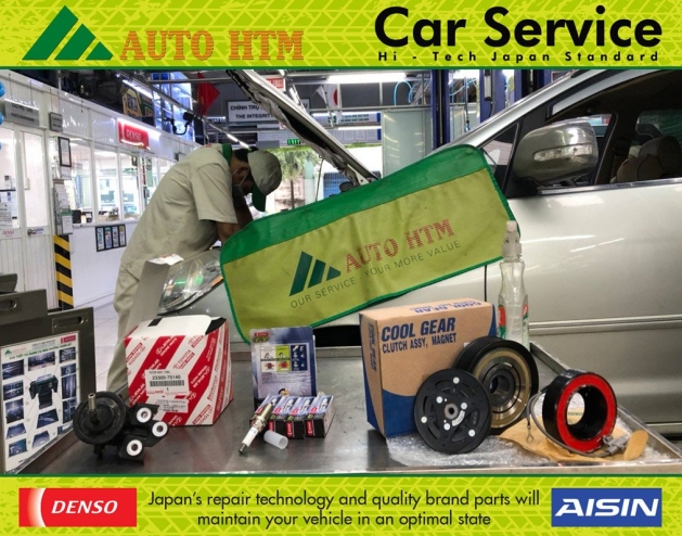 THAY BỘ LY HỢP TỪ Ô TÔ TOYOTA INNOVA DENSO SERVICE 19