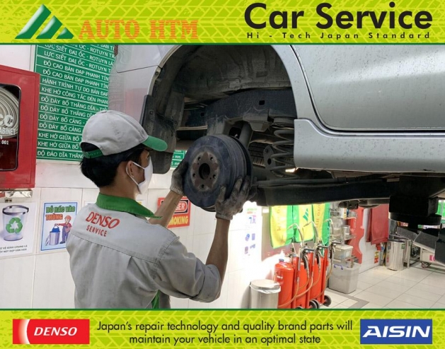 THAY BỐ THẮNG Ô TÔ TOYOTA INNOVA AUTO HTM SERVICE 6