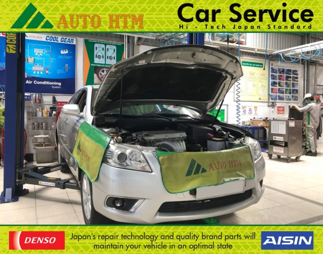 THAY KÉT NƯỚC Ô TÔ TOYOTA CAMRY AUTO HTM SERVICE 14
