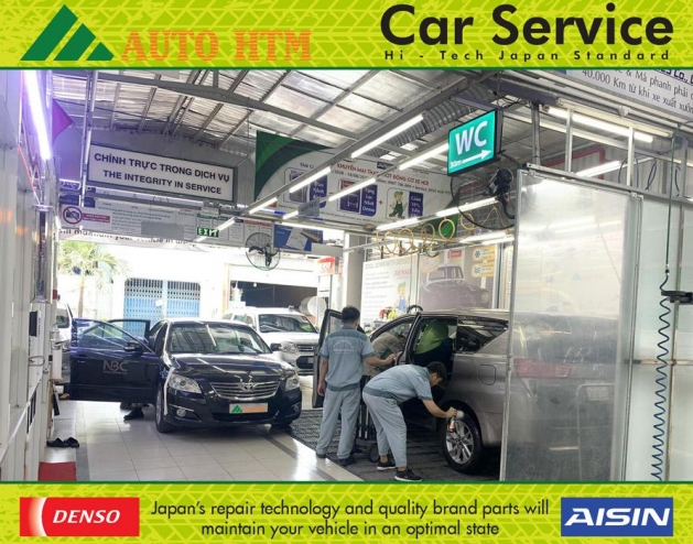 THAY KÉT NƯỚC Ô TÔ TOYOTA CAMRY AUTO HTM SERVICE 6