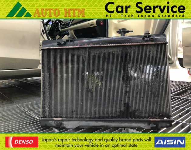 THAY KÉT NƯỚC Ô TÔ  TOYOTA VIOS  AUTO HTM SERVICE 36