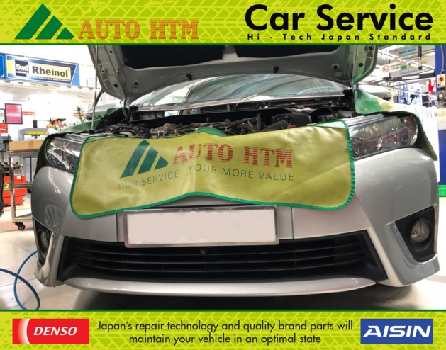 THAY MÁY NÉN DENSO TOYOTA COROLLA DENSO SERVICE 20